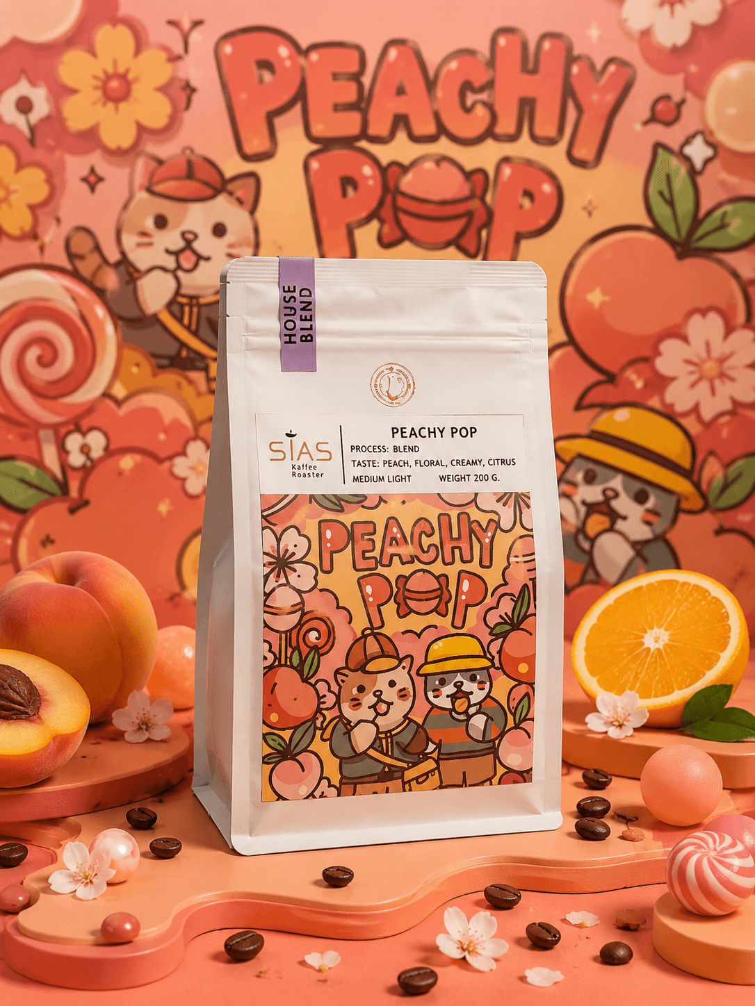 Peachy pop